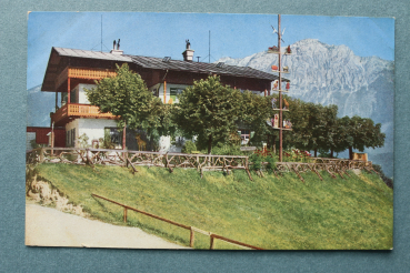 AK Bad Reichenhall / 1940-1960 / Alpengaststätte zum Schroffen